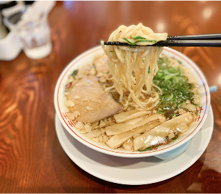 尾道ラーメンが写っています